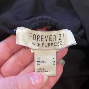 Plain stretchy, black leggings size large